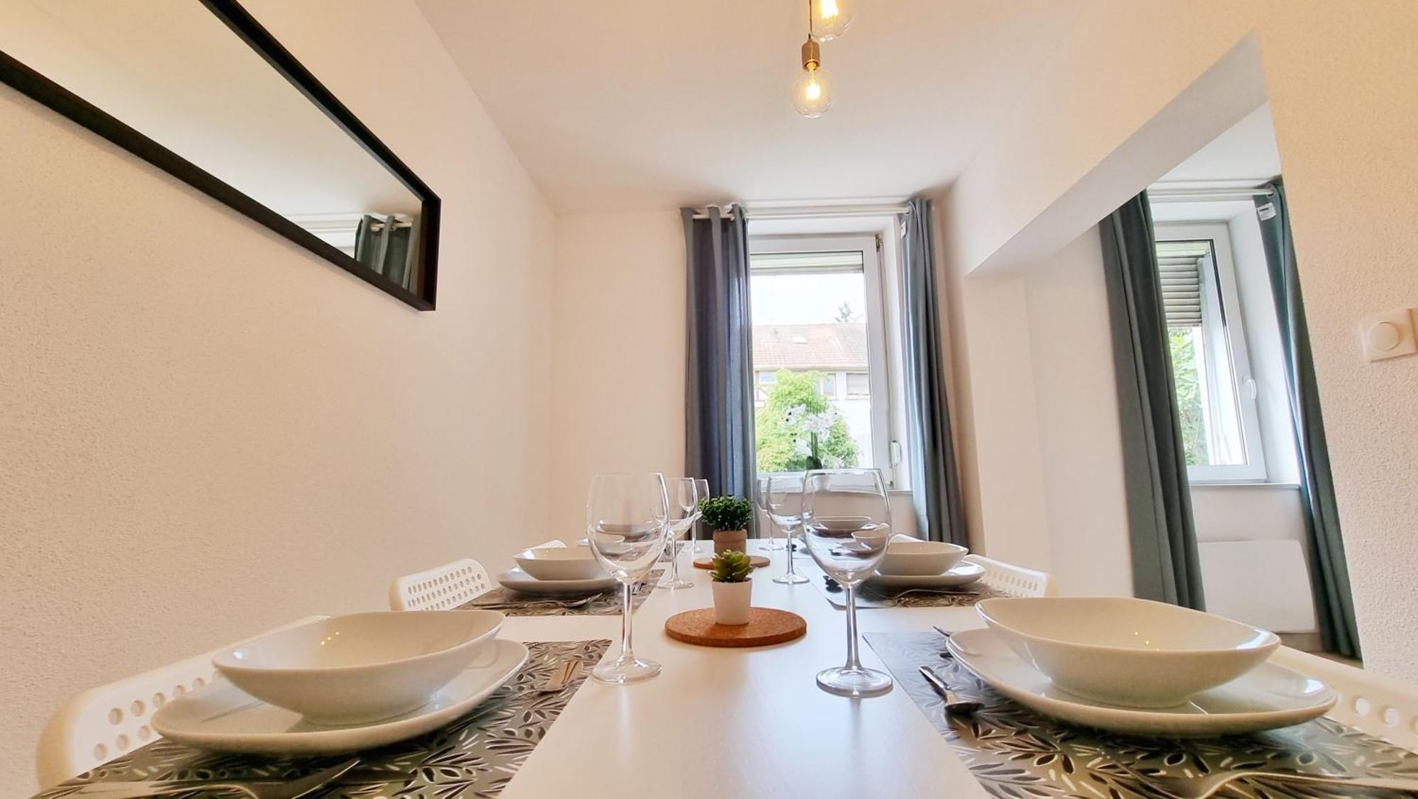Le Triplex - 5 Chambres - 10 Pers- Fibre - Relax Bnb Mulhouse Buitenkant foto